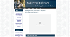 Desktop Screenshot of cyberwolf-software.com